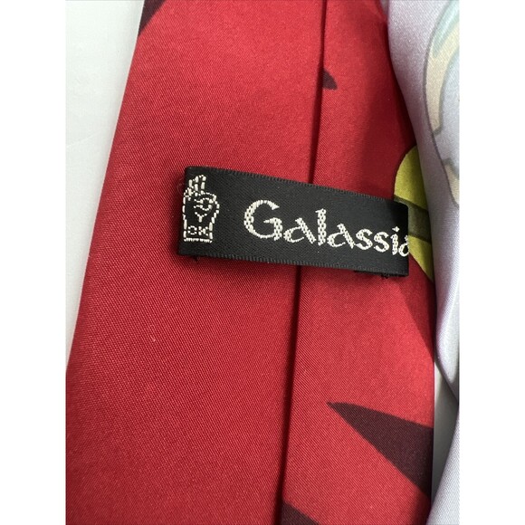 Vintage Lot Galassia Ties Pool Balls Red & Blue Classic Novelty Action - Picture 8 of 9